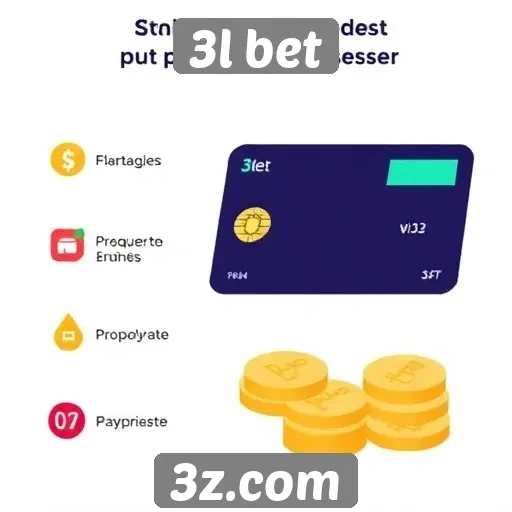 Métodos de pagamento aceitos no 3l bet